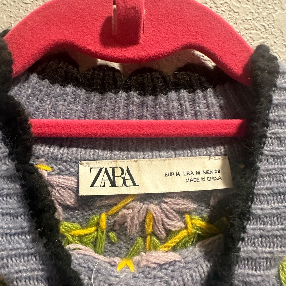Embroidered Sweater - Picture 2 of 3